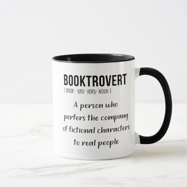 Taza Booktrovert 11oz Coffee Mug (Derecha)