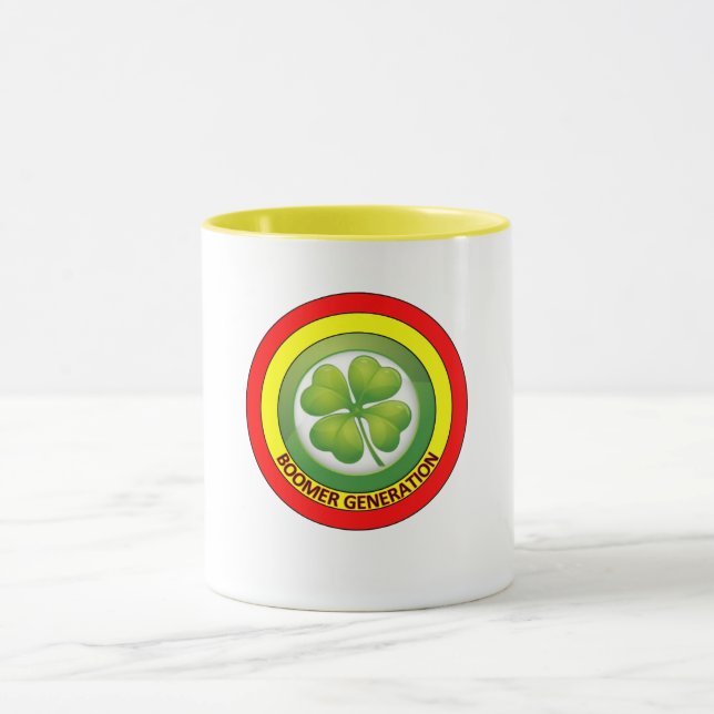 Taza Boomers Lucky Clover Mug (Centro)
