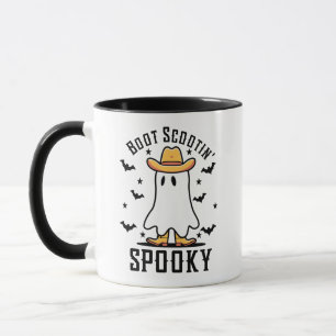 Taza Boot Scootin Spooky, Cute Spooky, Halloween Gift,