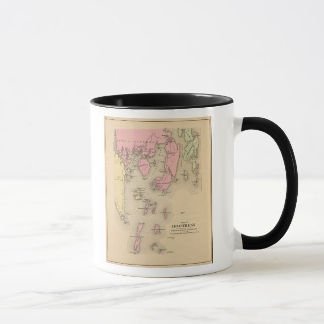 Taza Boothbay, islas adyacentes (Derecha)
