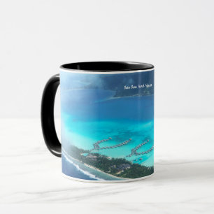 Taza Bora Bora, Polinesia Francesa Desde El Aire