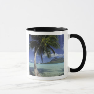 Taza Bora Bora, Polinesia Francesa Mt. Otemanu visto
