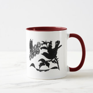 Taza Borde de angustiado - Mug de jengibre de dos lados