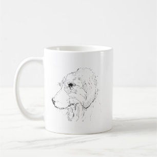 Taza Border Collie – Taza de café con perro dibuja