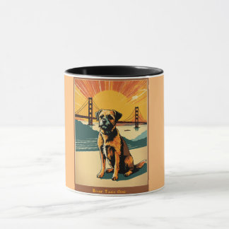 Taza border terrier, modernidad de mediados de siglo, G