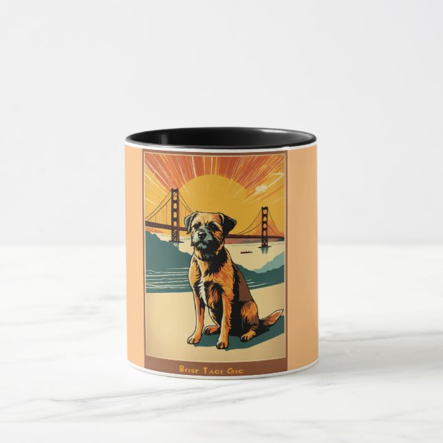 Taza border terrier, modernidad de mediados de siglo, G (Centro)