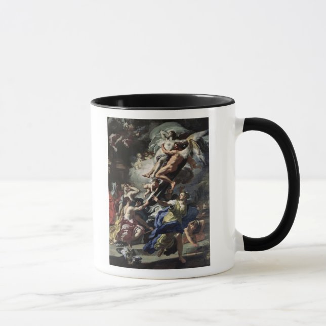 Taza Boreas que secuestra Oreithyia (Derecha)