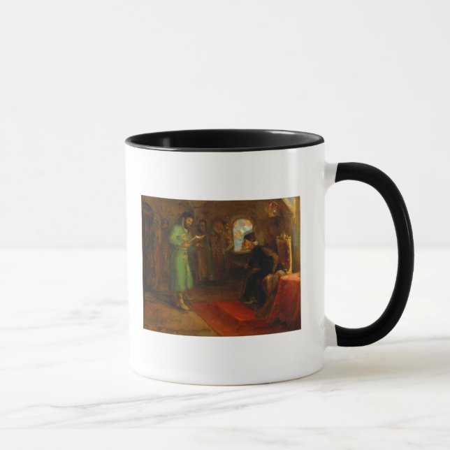 Taza Boris Godunov con Ivan el terrible (Derecha)