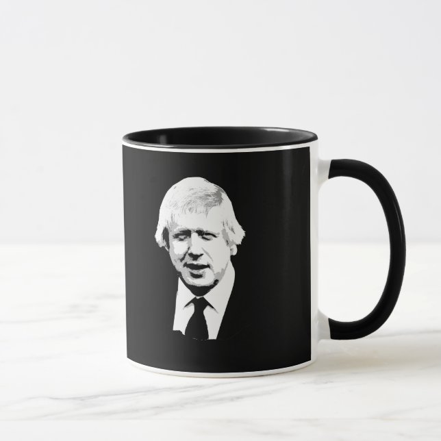 Taza Boris Johnson - busto - - (Derecha)
