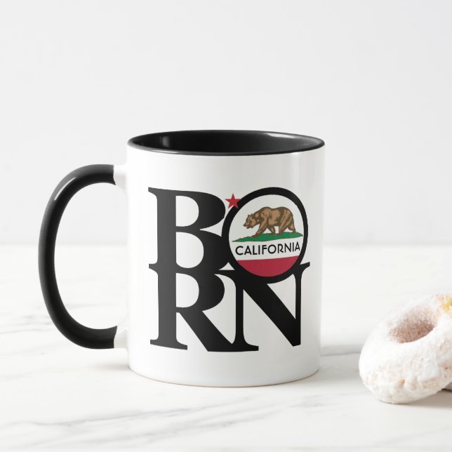 Taza BORN California (Con donut)