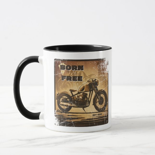 Taza Born Free Biker Mug (Izquierda)