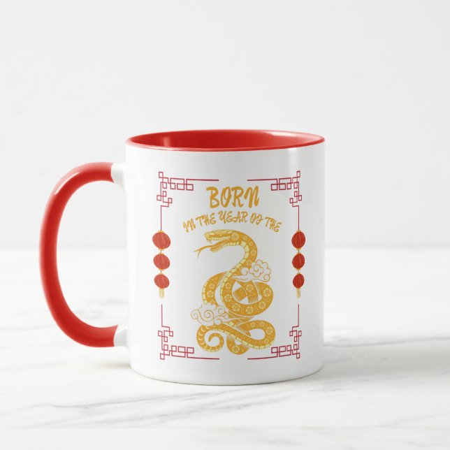 Taza Born in the Year of the Snake (Izquierda)