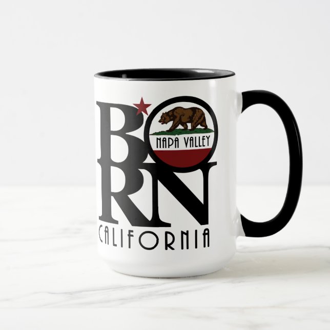 Taza BORN Napa Valley 15oz (Derecha)