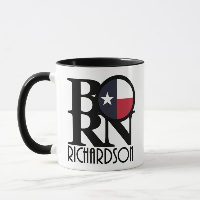 Taza BORN Richardson Texas 11oz (Izquierda)
