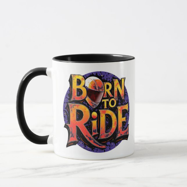 Taza Born to Ride Mug (Izquierda)