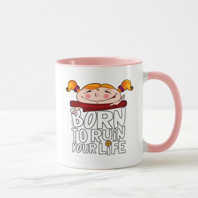 Taza Born to ruin your life (Derecha)