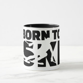 Taza Born to SKI