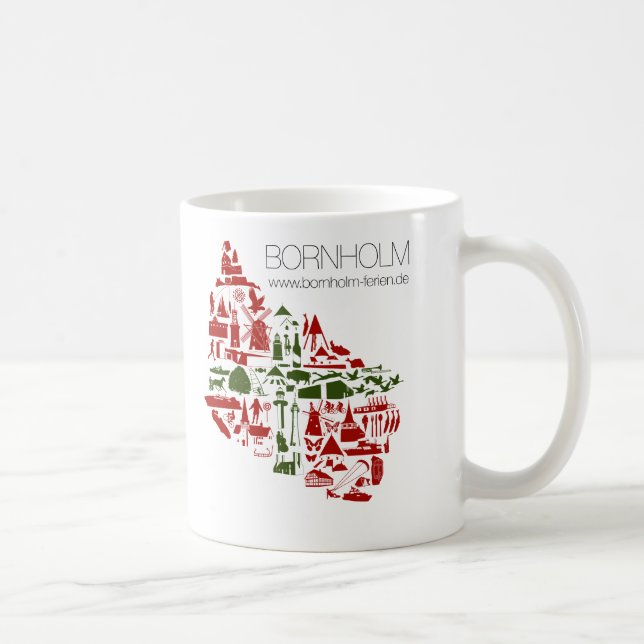Taza “Bornholm logo” (zurdo) (Derecha)