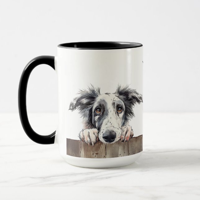 Taza Borzoi Dog Mug (Izquierda)