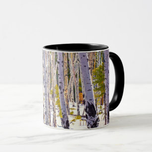 Taza Bosque de árboles de Aspen
