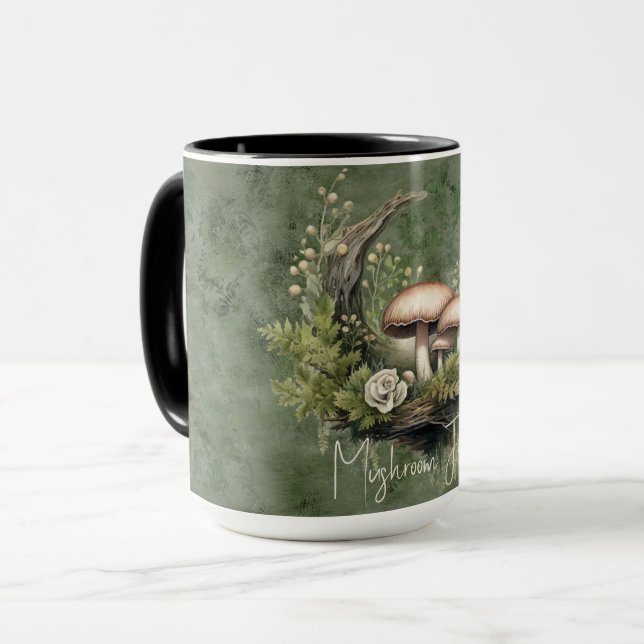 Taza Bosque de hongos encantados (Anverso izquierdo)