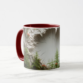 Taza Bosque de hongos encantados Café de cerámica Mug ☕