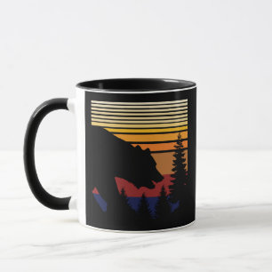 Taza Bosque del Oso Color Vintage
