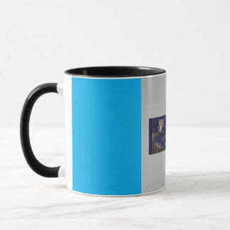 Taza Bosque Encantado de Medianoche: Búho Celestial y B