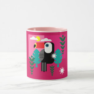 Taza Bosque tropical tropical Toucan
