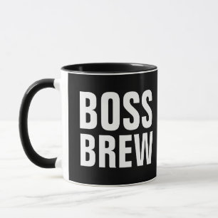 Taza BOSS BREW Coffee Mugs