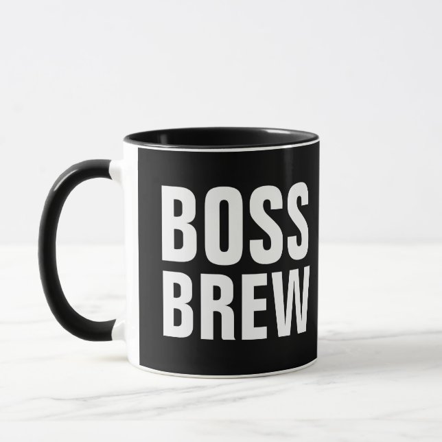 Taza BOSS BREW Coffee Mugs (Izquierda)