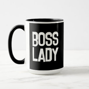 TAZA BOSS LADY COFFEE MUG
