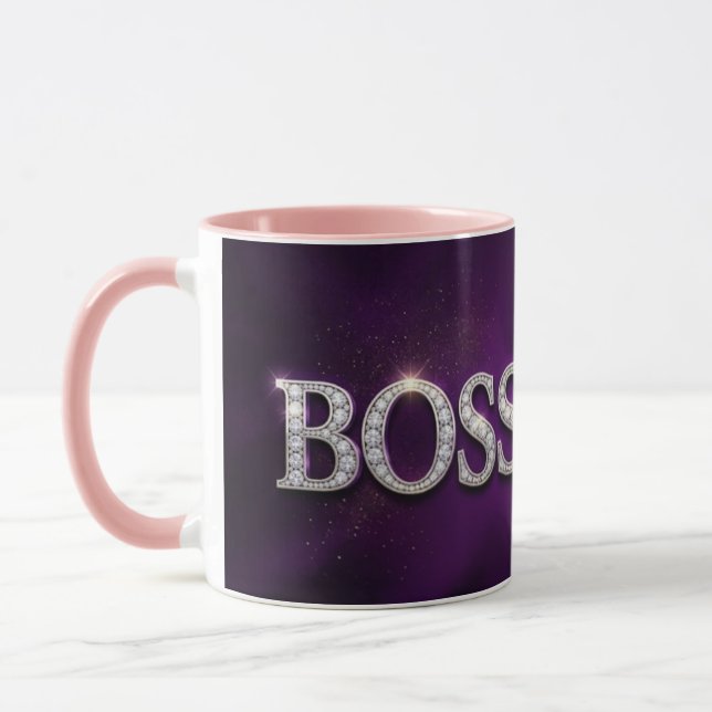 Taza Boss Lady Diamonds (Izquierda)