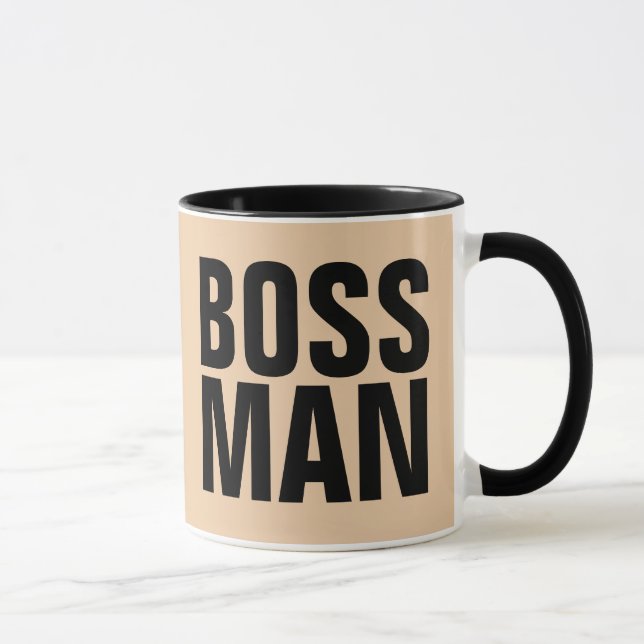 TAZA BOSS MAN COFFEE MUGS (Derecha)