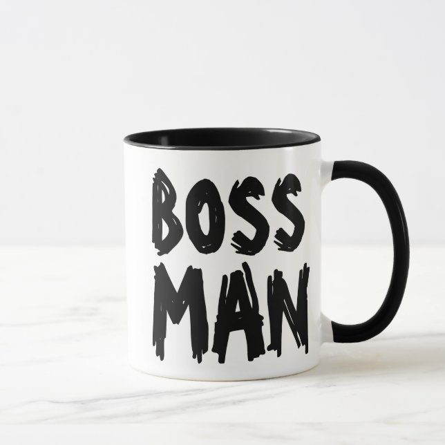 TAZA BOSS MAN COFFEE MUGS (Derecha)