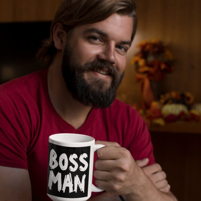 TAZA BOSS MAN COFFEE MUGS (Subido por el creador)