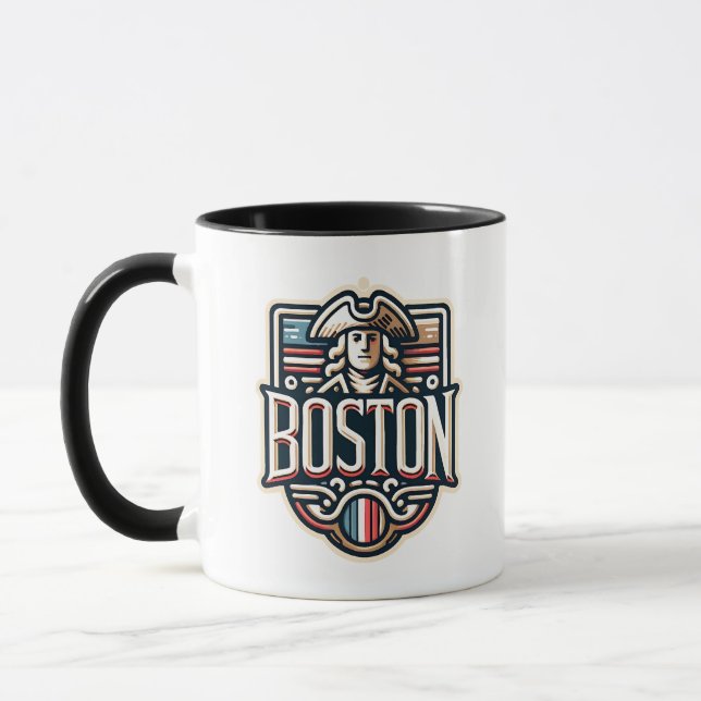 Taza Boston Massachusetts Paul Revere (Izquierda)