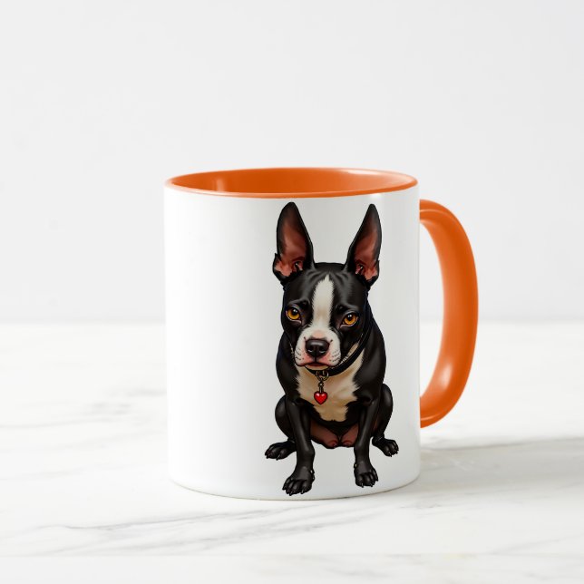 Taza Boston Terrier (Anverso derecho)