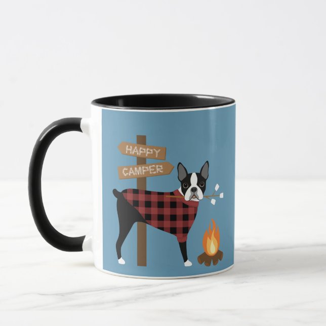 Taza Boston Terrier Mugs (Izquierda)