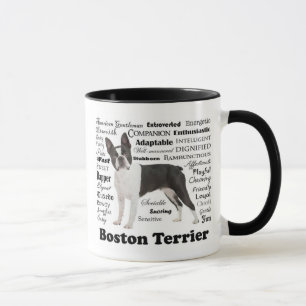 Taza Boston Terrier Travelodge Mug
