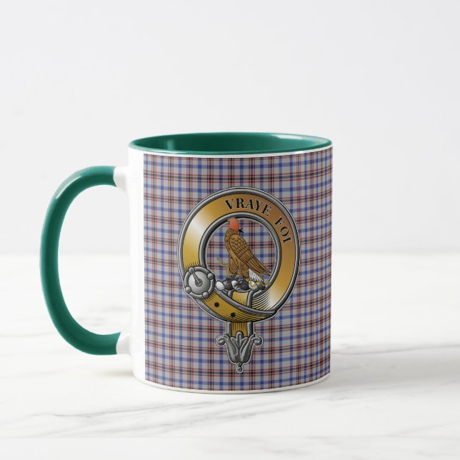 Taza Boswell Tartan & Badge (Izquierda)