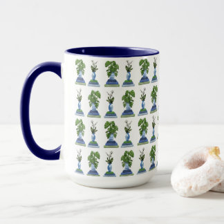 Taza Botanicals and Books Mug