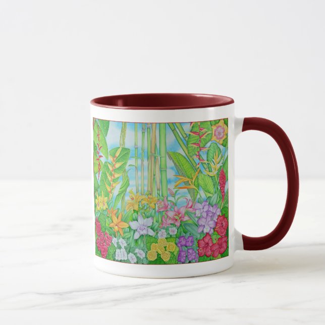 Taza Botánico tropical (Derecha)