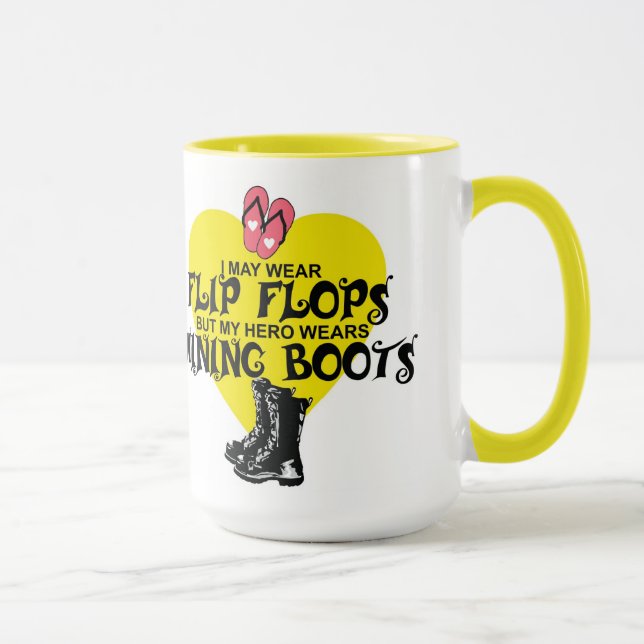 TAZA BOTAS DE MINERO (Derecha)