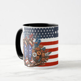 Taza Botas de vaquero Liberty personalizadas al estilo