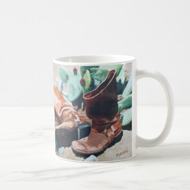 Taza Botas y cactus (Derecha)