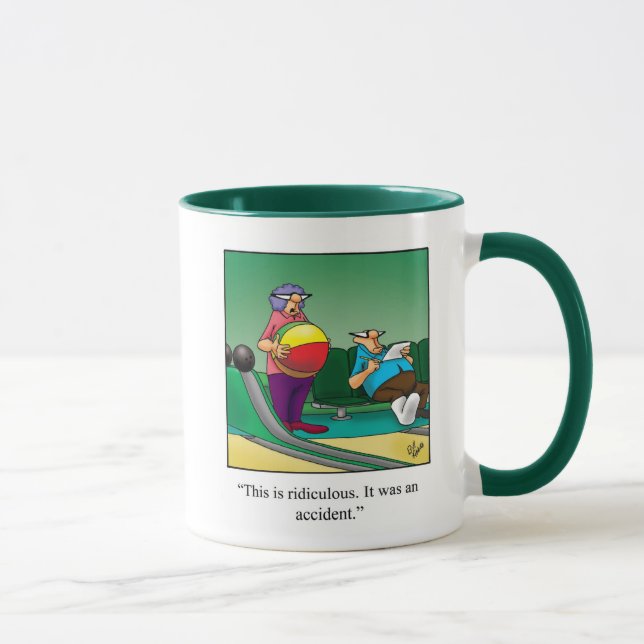 Taza Bote Humor Mug Gift (Derecha)
