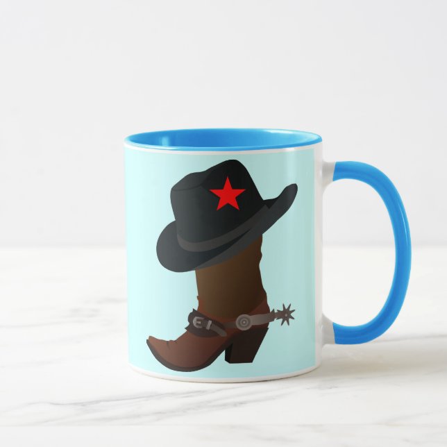 TAZA BOTE Y GORRA CON ESTRELLA ROJA (Derecha)