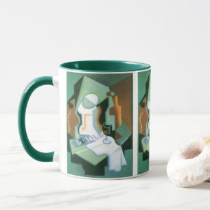 Taza Botella y Frutero de Juan Gris, Cubismo Vintage