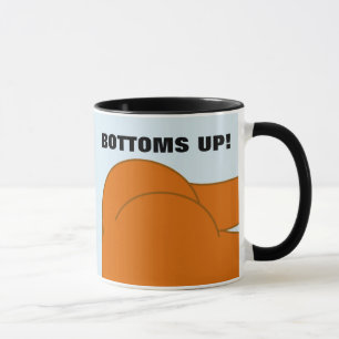 TAZA BOTELLAS EN LA PARTE SUAVE PERO FUNNY COFFEE MUG